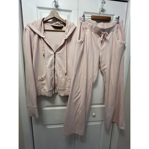 Sold Norma Kamali Track Suit Baby Pink Women’s Size XL revolve - Picture 5 of 13